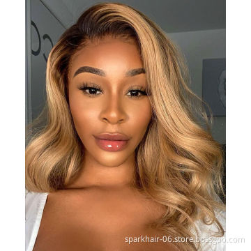 SPARK 150% 180% Density HD Full Lace Human Hair Wigs For Black Women,Wholesale Brazilian Virgin Hair Transparent Lace Front Wig